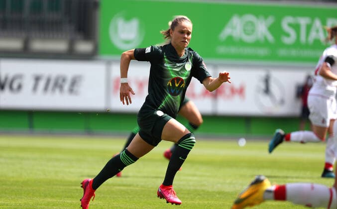 Wolfsburg vs Köln, BL Frauen Wolfsburg, Deutschland 29.05.2020, FUßBALL - VfL Wolfsburg vs 1. FC Köln, Flyeralarm Frauen Bundesliga, Saison 2019 20. Ewa Pajor (VfL Wolfsburg) Wolfsburg