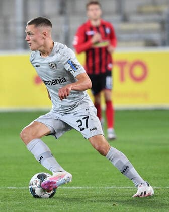 SC Freiburg - Bayer 04 Leverkusen, 29.05.2020 Florian Richard Wirtz (Leverkusen). Fussball: 1. Bundesliga: Saison 19 20: 29. Spieltag: SC Freiburg - Bayer 04 Leverkusen, 29.05.2020 Foto: Markus Gilliar GES POOL Nur für journalistische Zwecke! Only for editorial use! Gemäß den Vorgaben der DFL Deutsche Fußball Liga ist es untersagt, in dem Stadion und oder vom Spiel angefertigte Fotoaufnahmen in Form von Sequenzbildern und oder videoähnlichen Fotostrecken zu verwerten bzw. verwerten zu lassen. DFL regulations prohibit any use of photographs as image sequences and or quasi-video. National and international news-agencies out. Freiburg BW Deutschland *** SC Freiburg Bayer 04 Leverkusen, 29 05 2020 Florian Richard Wirtz Leverkusen Sport Fussball 1 Bundesliga Season 19 20 29 Matchday SC Freiburg Bayer 04 Leverkusen, 29 05 2020 Photo Markus Gilliar GES POOL Only for journalistic purposes Only for editorial use According to the regulations of the DFL Deutsche Fußball Liga it is prohibited to use or have used photographs taken in the stadium and or of the match in the form of sequence images and or video-like photo sequences DFL regulations prohibit any use of photographs as image sequences and or quasi video National and international news agencies out Freiburg BW Germany Poolfoto Markus Gilliar GES POOL ,EDITORIAL USE ONLY