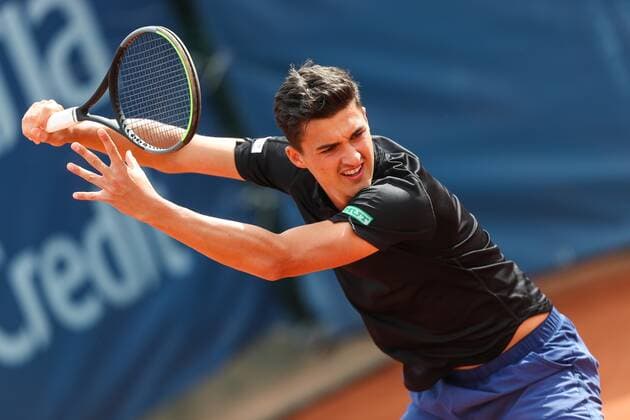 TENNIS - Austrian Pro Series MARIA ENZERSDORF,AUSTRIA,02.JUN.20 - TENNIS - Generali Austrian Pro Series. Image shows Alexander Erler (AUT). GEPAxpictures xPhilippxBrem