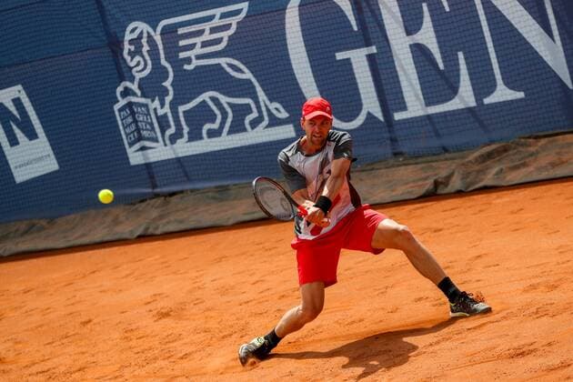 TENNIS - Austrian Pro Series MARIA ENZERSDORF,AUSTRIA,02.JUN.20 - TENNIS - Generali Austrian Pro Series. Image shows Maximilian Neuchrist (AUT). GEPAxpictures xPhilippxBrem