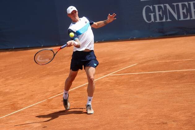 TENNIS - Austrian Pro Series MARIA ENZERSDORF,AUSTRIA,02.JUN.20 - TENNIS - Generali Austrian Pro Series. Image shows Dennis Novak (AUT). GEPAxpictures xPhilippxBrem