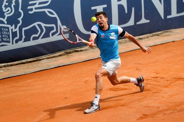 TENNIS - Austrian Pro Series MARIA ENZERSDORF,AUSTRIA,02.JUN.20 - TENNIS - Generali Austrian Pro Series. Image shows Sebastian Ofner (AUT). GEPAxpictures xPhilippxBrem