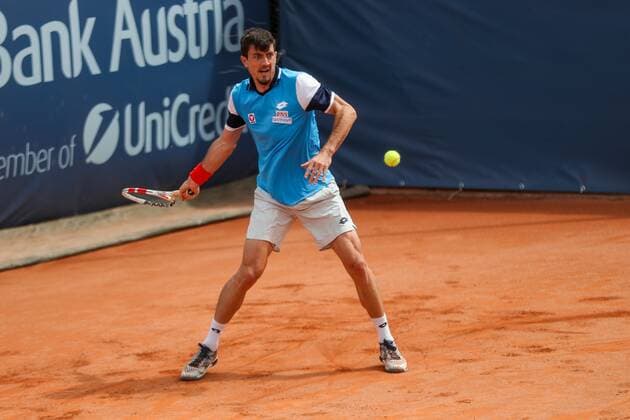 TENNIS - Austrian Pro Series MARIA ENZERSDORF,AUSTRIA,02.JUN.20 - TENNIS - Generali Austrian Pro Series. Image shows Sebastian Ofner (AUT). GEPAxpictures xPhilippxBrem