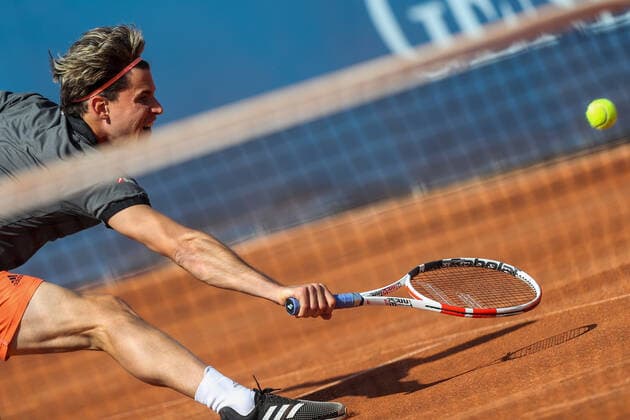 TENNIS - Austrian Pro Series MARIA ENZERSDORF,AUSTRIA,02.JUN.20 - TENNIS - Generali Austrian Pro Series. Image shows Dominic Thiem (AUT). GEPAxpictures xPhilippxBrem
