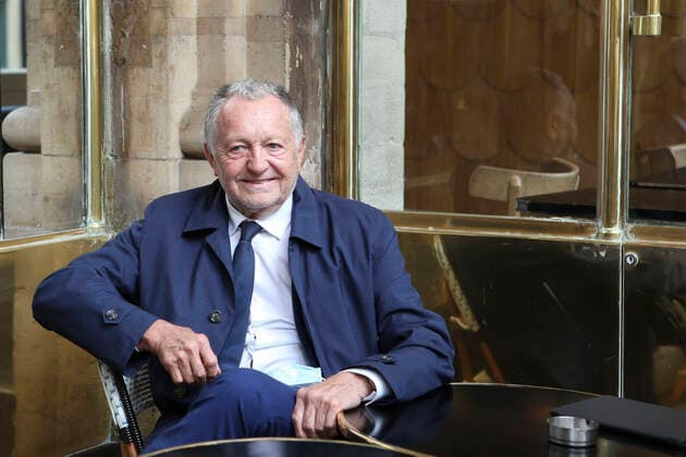 Jean Michel Aulas (President Olympique Lyonnais) FOOTBALL : Audience de refere au Conseil d Etat - Arret du championnat de France de Ligue 1 - 04 06 2020 MichaelBaucher Panoramic 