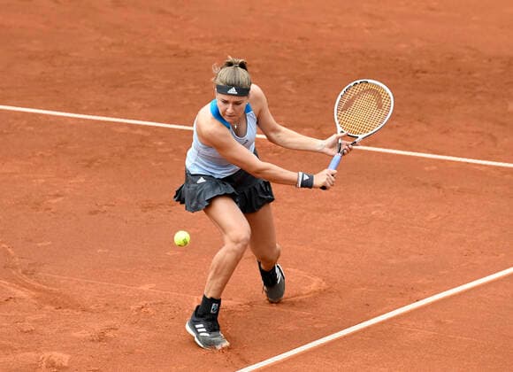 Sport Bilder des Tages Tenisovy turnaj zen LiveScore Cup 4. cervna 2020 v Praze. Karolina Muchova v utkani proti Tereze Martincove. CTKPhotoP202006040859501 kru 11