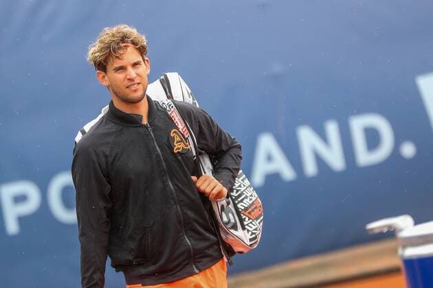 TENNIS - Austrian Pro Series MARIA ENZERSDORF,AUSTRIA,08.JUN.20 - TENNIS - Generali Austrian Pro Series. Image shows Dominic Thiem (AUT). GEPAxpictures xPhilippxBrem