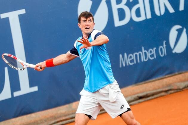 TENNIS - Austrian Pro Series MARIA ENZERSDORF,AUSTRIA,08.JUN.20 - TENNIS - Generali Austrian Pro Series. Image shows Sebastian Ofner (AUT). GEPAxpictures xPhilippxBrem