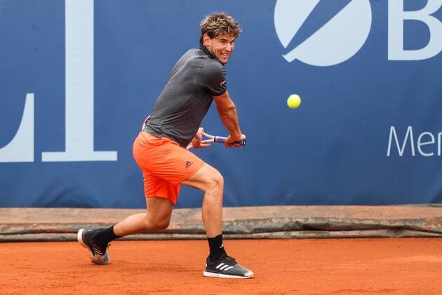 TENNIS - Austrian Pro Series MARIA ENZERSDORF,AUSTRIA,08.JUN.20 - TENNIS - Generali Austrian Pro Series. Image shows Dominic Thiem (AUT). GEPAxpictures xPhilippxBrem