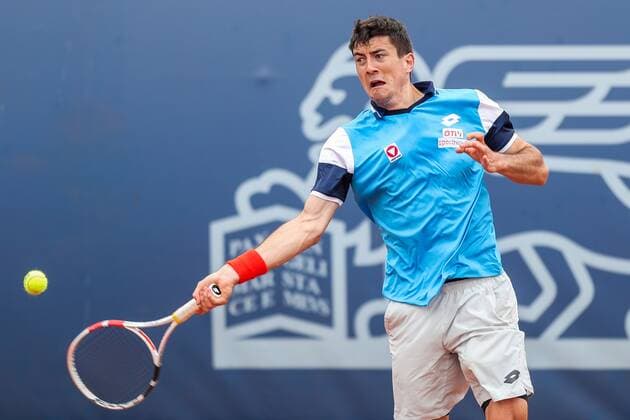 TENNIS - Austrian Pro Series MARIA ENZERSDORF,AUSTRIA,08.JUN.20 - TENNIS - Generali Austrian Pro Series. Image shows Sebastian Ofner (AUT). GEPAxpictures xPhilippxBrem