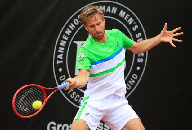 Peter Gojowczyk, Tannenhof Resort German Men s Series, DTB German Pro Series, TC Grosshesselohe, Muenchen. - Tannenhof Resort German Men s Series - - TC Grosshesselohe - Grosshesselohe-Muenchen - Bayern - Germany - 9 June 2020. Copyright: xJuergenxHasenkopfx