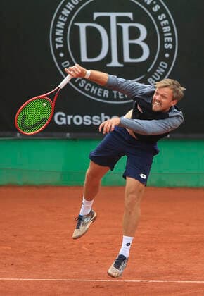 Kevin Krawietz (GER), Tannenhof Resort German Men s Series, DTB German Pro Series, TC Grosshesselohe, Muenchen. - Tannenhof Resort German Men s Series - - TC Grosshesselohe - Grosshesselohe-Muenchen - Bayern - Germany - 9 June 2020. Copyright: xJuergenxHasenkopfx