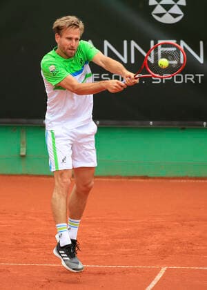 Peter Gojowczyk, Tannenhof Resort German Men s Series, DTB German Pro Series, TC Grosshesselohe, Muenchen. - Tannenhof Resort German Men s Series - - TC Grosshesselohe - Grosshesselohe-Muenchen - Bayern - Germany - 9 June 2020. Copyright: xJuergenxHasenkopfx