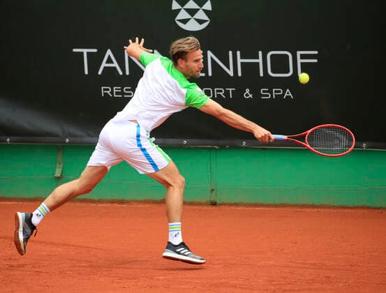 Peter Gojowczyk, Tannenhof Resort German Men s Series, DTB German Pro Series, TC Grosshesselohe, Muenchen. - Tannenhof Resort German Men s Series - - TC Grosshesselohe - Grosshesselohe-Muenchen - Bayern - Germany - 9 June 2020. Copyright: xJuergenxHasenkopfx
