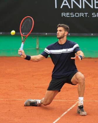 Tobias Simon, Tannenhof Resort German Men s Series, DTB German Pro Series, TC Grosshesselohe, Muenchen. - Tannenhof Resort German Men s Series - - TC Grosshesselohe - Grosshesselohe-Muenchen - Bayern - Germany - 9 June 2020. Copyright: xJuergenxHasenkopfx