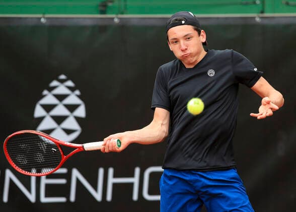 Max Rehberg (GER), Tannenhof Resort German Men s Series, DTB German Pro Series, TC Grosshesselohe, Muenchen. - Tannenhof Resort German Men s Series - - TC Grosshesselohe - Grosshesselohe-Muenchen - Bayern - Germany - 10 June 2020. Copyright: xJuergenxHasenkopfx