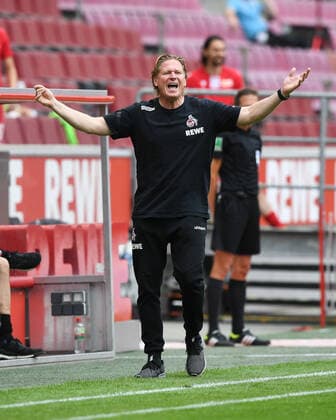 1. FC Koeln - 1. FC Union Berlin, 13.06.2020 Trainer Markus Gisdol (1. FC Koeln). Fussball: 1. Bundesliga: Saison 19 20: 31. Spieltag: 1. FC Koeln - 1. FC Union Berlin, 13.06.2020 Foto: Matthias Koch POOL DFL REGULATIONS PROHIBIT ANY USE OF PHOTOGRAPHS AS IMAGE SEQUENCES AND OR QUASI VIDEO EDITORIAL USE ONLY NATIONAL AND INTERNATIONAL NEWS AGENCIES OUT Koeln NRW Deutschland