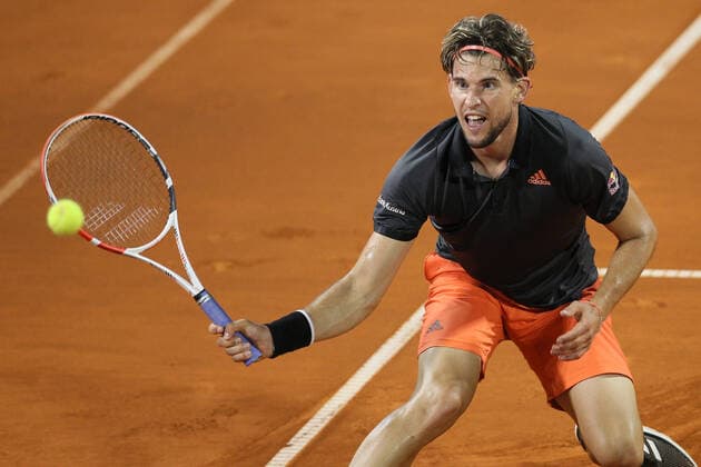 DOMINIC THIEM tennis Adria tournament at tennis center Novak,Belgrade 14.06.2020. MarkoxMetlas 