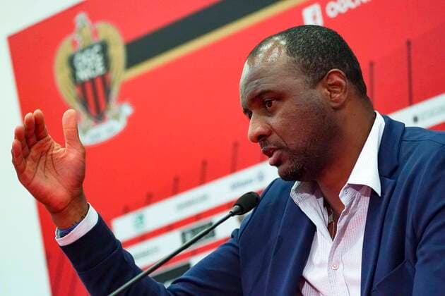 Patrick Vieira (entraineur de l OGC Nice) FOOTBALL : Conference de presse de Patrick Vieira entraineur de l OGC Nice - Nice - 15 06 2020 NorbertScanella PanoramiC 