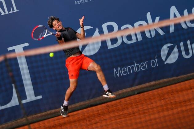 TENNIS - Austrian Pro Series MARIA ENZERSDORF,AUSTRIA,16.JUN.20 - TENNIS - Generali Austrian Pro Series. Image shows Dominic Thiem (AUT). GEPAxpictures xPhilippxBrem