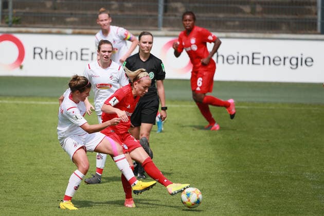 1.FC Köln vs. Bayern München Fussball 1. Bundesliga Frauen Mandy Islacker (Bayern), Kölner Zugang für die neue Saison 17.06.2020