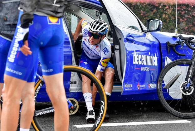OUDENAARDE, BELGIUM - JUNE 17 : EVENEPOEL Remco (BEL) of DECEUNINCK - QUICK - STEP pictured during a team training session prior to the UCI World Tour Ronde van Vlaanderen cycling race on June 17, 2020 in Oudenaarde, Belgium, 17 06 2020 CYCLISME : Ronde van Vlaanderen 2020 Cycling Race - Entrainement - 17 06 2020 PhotoNews Panoramic 