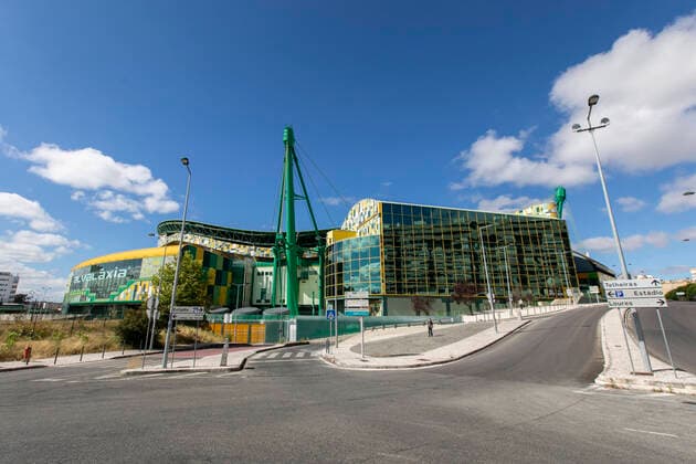 Fußball, Stadiongeschichte Sporting Lissabon June 18, 2020, Lisbon, Portugal: General view of Alvalade Stadium (home stadium of Sporting CP)..Lisbon will host the final phase of the UEFA Champions League, which was suspended in March due to the Covid-19 pandemic. It will be played between 12th and 23th of August at Luz Stadium and Alvalade XXI Stadium. Lisbon Portugal - ZUMAs197 0101736458st Copyright: xHugoxAmaralx