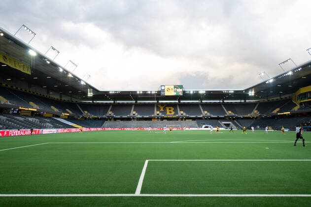 Fussball Super League: BSC Young Boys - FC Zürich 19.06.2020, Bern, Stade De Suisse, Fussball Super League: BSC Young Boys - FC Zürich, Aufgrund der Covid19 Ansteckungsgefahr spielt der BSC Young Boys sein Heimspiel vor leeren Zuschauerrängen.