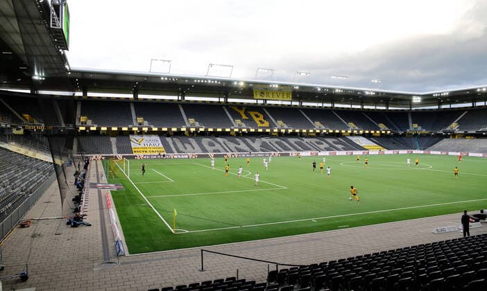 Foto Manuel Geisser 19.6.2020 Wankdorf Stadion Bern : Fussball Super League 24.Spieltag BSC Young Boys - FC Zürich Erste Spiel nach der Coronapause ohne Zuschauer