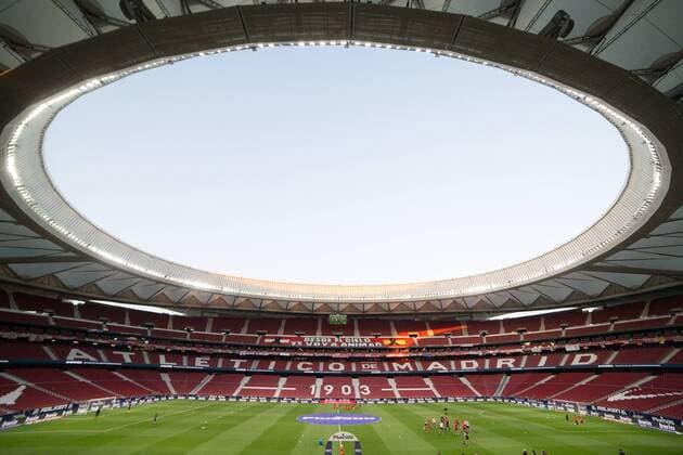 DURING THE MACTH ATLETICO DE MADRID VERSUS REAL VALLADOLID AT WANDA METROPOLITANO STADIUM. SATURDAY, 20 JUNE 2020. Cordon Press