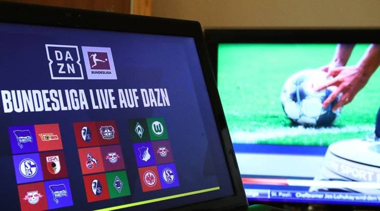 Dazn hat sich Anteile an den Bundesligauebertragungsrechten gesichtert Vergabe der Bundesliga-TV-Rechte Vergabe der Bundesliga-TV-Rechte Frankfurt *** Dazn has secured shares in Bundesliga broadcasting rights Allocation of Bundesliga TV rights Allocation of Bundesliga TV rights Frankfurt Copyright: xWeissx Eibner-Pressefotox EP_rws