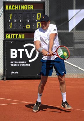 Matthias Bachinger, Tannenhof Resort German Men s Series, DTB German Pro Series, TennisBase, Oberhaching-Muenchen. - Tannenhof Resort German Men s Series - - TennisBase - Oberhaching-Muenchen - Bayern - Germany - 23 June 2020. Copyright: xJuergenxHasenkopfx