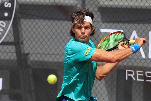 Peter Heller, Tannenhof Resort German Men s Series, DTB German Pro Series, TennisBase, Oberhaching-Muenchen. - Tannenhof Resort German Men s Series - - TennisBase - Oberhaching-Muenchen - Bayern - Germany - 23 June 2020. Copyright: xJuergenxHasenkopfx