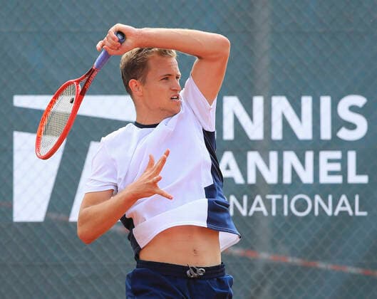 Johannes Haerteis, Tannenhof Resort German Men s Series, DTB German Pro Series, TennisBase, Oberhaching-Muenchen. - Tannenhof Resort German Men s Series - - TennisBase - Oberhaching-Muenchen - Bayern - Germany - 23 June 2020. Copyright: xJuergenxHasenkopfx