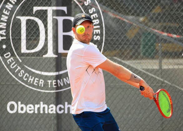 Matthias Bachinger, Tannenhof Resort German Men s Series, DTB German Pro Series, TennisBase, Oberhaching-Muenchen. - Tannenhof Resort German Men s Series - - TennisBase - Oberhaching-Muenchen - Bayern - Germany - 23 June 2020. Copyright: xJuergenxHasenkopfx
