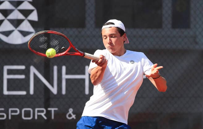 Max Rehberg, Tannenhof Resort German Men s Series, DTB German Pro Series, TennisBase, Oberhaching-Muenchen. - Tannenhof Resort German Men s Series - - TennisBase - Oberhaching-Muenchen - Bayern - Germany - 23 June 2020. Copyright: xJuergenxHasenkopfx
