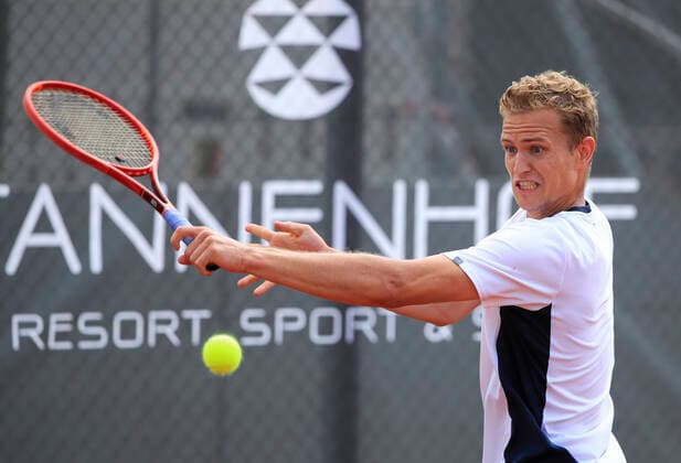 Johannes Haerteis, Tannenhof Resort German Men s Series, DTB German Pro Series, TennisBase, Oberhaching-Muenchen. - Tannenhof Resort German Men s Series - - TennisBase - Oberhaching-Muenchen - Bayern - Germany - 23 June 2020. Copyright: xJuergenxHasenkopfx
