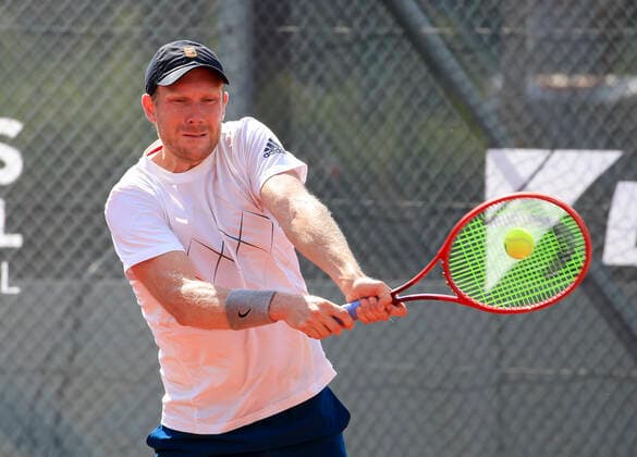 Matthias Bachinger, Tannenhof Resort German Men s Series, DTB German Pro Series, TennisBase, Oberhaching-Muenchen. - Tannenhof Resort German Men s Series - - TennisBase - Oberhaching-Muenchen - Bayern - Germany - 23 June 2020. Copyright: xJuergenxHasenkopfx