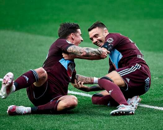 Bilder des Jahres 2020, Sport 06 Juni Sport Themen der Woche KW26 Sport Bilder des Tages Spanish La Liga soccer match Real Sociedad vs Celta at Reale Arena, Anoeta Stadium, San Sebastian, Gipuzkoa, June 24, 2020 La Liga Cordon Press Cordon Press *** English La Liga soccer match Real Sociedad vs Celta at Reale Arena, Anoeta Stadium, San Sebastian, Gipuzkoa, June 24, 2020 La Liga Cordon Press Cordon Press  xIonxAlcobaxBeitiax xx