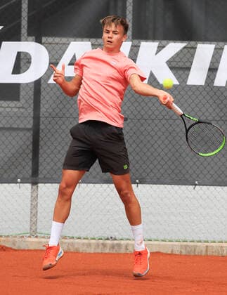 Niklas Guttau, Tannenhof Resort German Men s Series, DTB German Pro Series, TennisBase, Oberhaching-Muenchen. - Tannenhof Resort German Men s Series - - TennisBase - Oberhaching-Muenchen - Bayern - Germany - 25 June 2020. Copyright: xJuergenxHasenkopfx