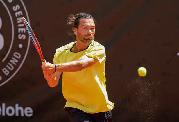 Peter Torebko, Tannenhof Resort German Men s Series, DTB German Pro Series, TC Grosshesselohe, Muenchen. - Tannenhof Resort German Men s Series - - TC Grosshesselohe - Grosshesselohe-Muenchen - Bayern - Germany - 25 June 2020. Copyright: xJuergenxHasenkopfx