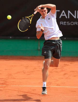 Maximilian Marterer, Tannenhof Resort German Men s Series, DTB German Pro Series, TC Grosshesselohe, Muenchen. - Tannenhof Resort German Men s Series - - TC Grosshesselohe - Grosshesselohe-Muenchen - Bayern - Germany - 25 June 2020. Copyright: xJuergenxHasenkopfx
