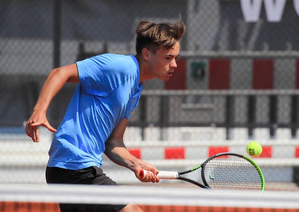 Niklas Guttau, Tannenhof Resort German Men s Series, DTB German Pro Series, TennisBase, Oberhaching-Muenchen. - Tannenhof Resort German Men s Series - - TennisBase - Oberhaching-Muenchen - Bayern - Germany - 26 June 2020. Copyright: xJuergenxHasenkopfx