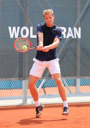 Johannes Haerteis, Tannenhof Resort German Men s Series, DTB German Pro Series, TennisBase, Oberhaching-Muenchen. - Tannenhof Resort German Men s Series - - TennisBase - Oberhaching-Muenchen - Bayern - Germany - 26 June 2020. Copyright: xJuergenxHasenkopfx