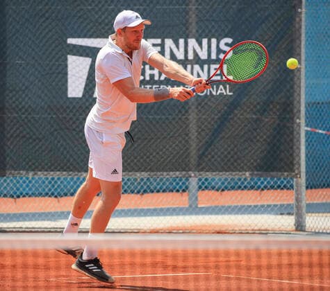 Matthias Bachinger, Tannenhof Resort German Men s Series, DTB German Pro Series, TennisBase, Oberhaching-Muenchen. - Tannenhof Resort German Men s Series - - TennisBase - Oberhaching-Muenchen - Bayern - Germany - 26 June 2020. Copyright: xJuergenxHasenkopfx