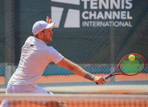 Matthias Bachinger, Tannenhof Resort German Men s Series, DTB German Pro Series, TennisBase, Oberhaching-Muenchen. - Tannenhof Resort German Men s Series - - TennisBase - Oberhaching-Muenchen - Bayern - Germany - 26 June 2020. Copyright: xJuergenxHasenkopfx