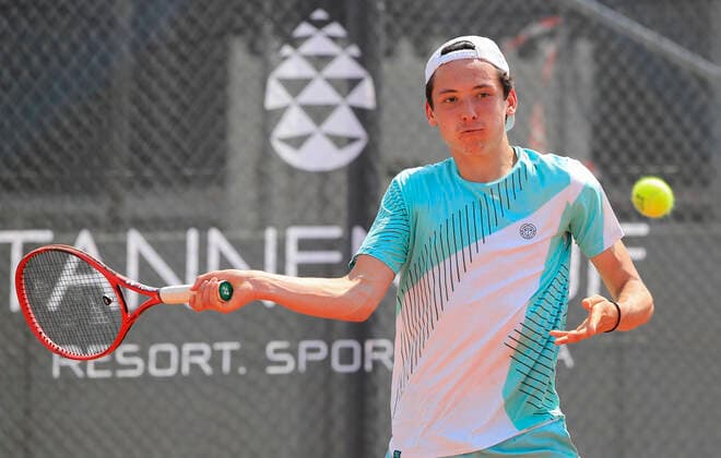 Max Rehberg, Tannenhof Resort German Men s Series, DTB German Pro Series, TennisBase, Oberhaching-Muenchen. - Tannenhof Resort German Men s Series - - TennisBase - Oberhaching-Muenchen - Bayern - Germany - 26 June 2020. Copyright: xJuergenxHasenkopfx