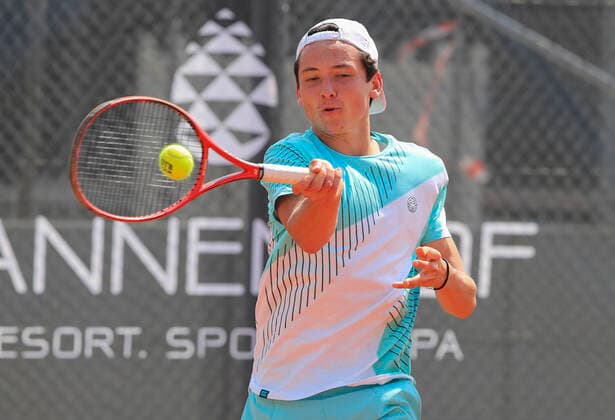 Max Rehberg, Tannenhof Resort German Men s Series, DTB German Pro Series, TennisBase, Oberhaching-Muenchen. - Tannenhof Resort German Men s Series - - TennisBase - Oberhaching-Muenchen - Bayern - Germany - 26 June 2020. Copyright: xJuergenxHasenkopfx