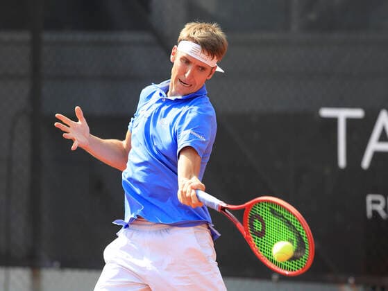 Sport Bilder des Tages Cedric-Marcel Stebe, Tannenhof Resort German Men s Series, DTB German Pro Series, TennisBase, Oberhaching-Muenchen. - Tannenhof Resort German Men s Series - - TennisBase - Oberhaching-Muenchen - Bayern - Germany - 26 June 2020. Copyright: xJuergenxHasenkopfx