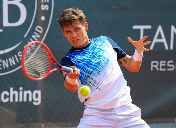 Daniel Masur, Tannenhof Resort German Men s Series, DTB German Pro Series, TennisBase, Oberhaching-Muenchen. - Tannenhof Resort German Men s Series - - TennisBase - Oberhaching-Muenchen - Bayern - Germany - 26 June 2020. Copyright: xJuergenxHasenkopfx
